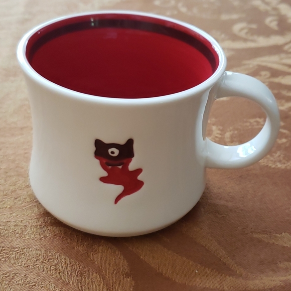 2006 Starbucks Coffee Mug Cup Boo Ghost Cat